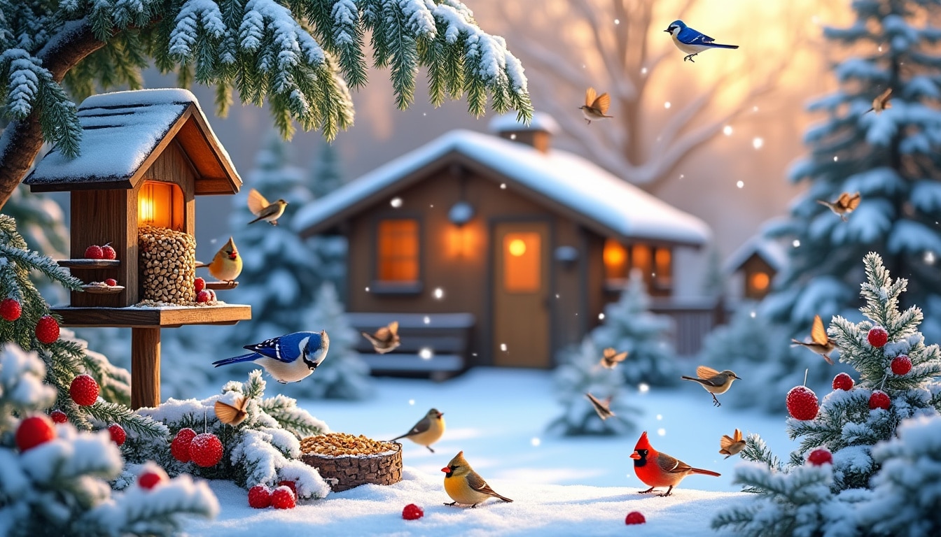 découvrez les conseils de marie marcat pour aider les oiseaux à traverser l'hiver dans votre jardin. apprenez à créer un environnement accueillant et nourrissant pour soutenir nos amis à plumes pendant la saison froide.