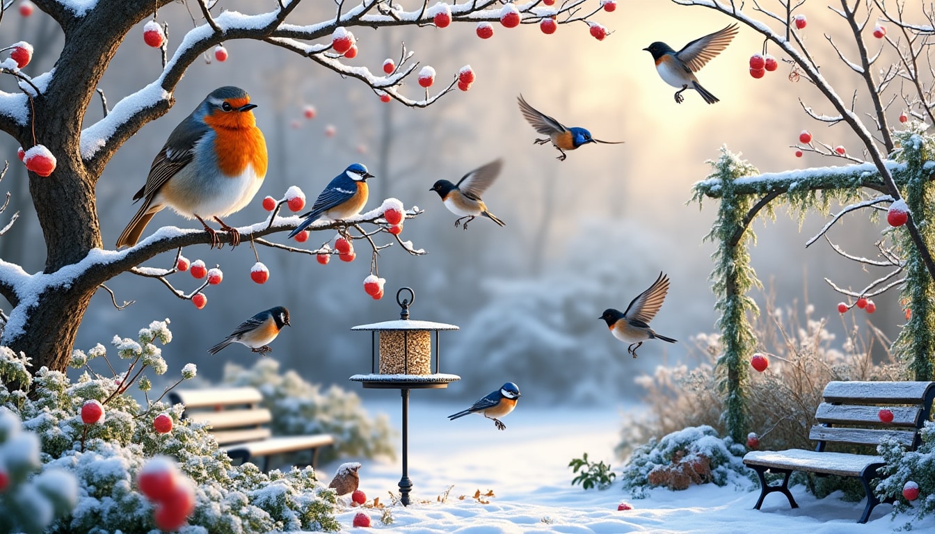 découvrez les conseils précieux de marie marcat pour aider nos amis les oiseaux à passer l'hiver en toute sérénité dans vos jardins. apprenez des astuces simples et efficaces pour leur offrir nourriture, abri et protection, tout en embellissant votre espace extérieur.