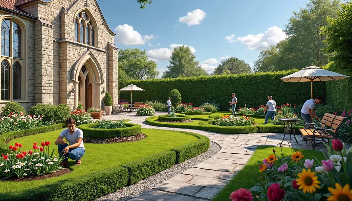 découvrez les dernières avancées des travaux d'aménagement du jardin du presbytère à champlost. cette année, un effort continu est mis en place pour embellir cet espace vert unique, alliant nature et patrimoine.