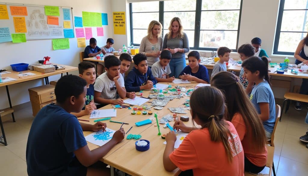 découvrez comment des élèves de la ferté-macé se démarquent en innovant grâce à leurs créations durables réalisées à partir de matériaux recyclés. un projet inspirant qui valorise l'écologie et la créativité !