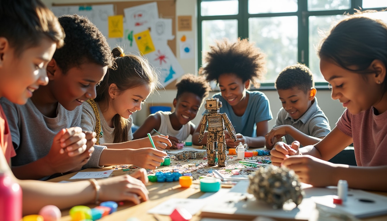 découvrez comment des élèves de la ferté-macé transforment des matériaux recyclés en créations innovantes. une initiative qui allie créativité, écologie et sensibilisation au développement durable.