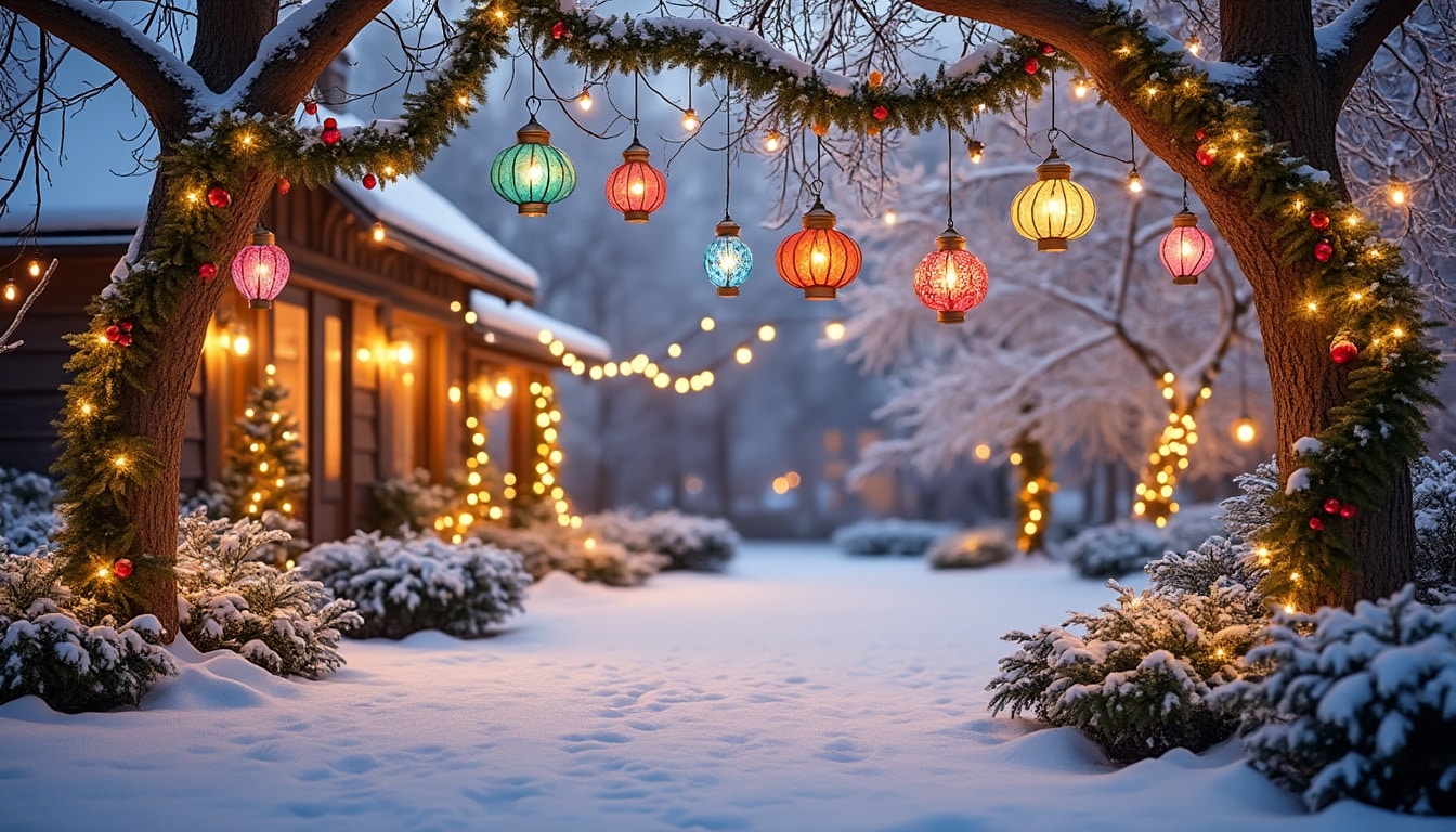 découvrez les dernières tendances de décoration pour illuminer votre jardin et célébrer un noël 2024 féerique. transformez votre espace extérieur en un véritable havre de magie avec des idées déco innovantes et des éclairages enchanteurs qui enchanteront vos soirées festives.