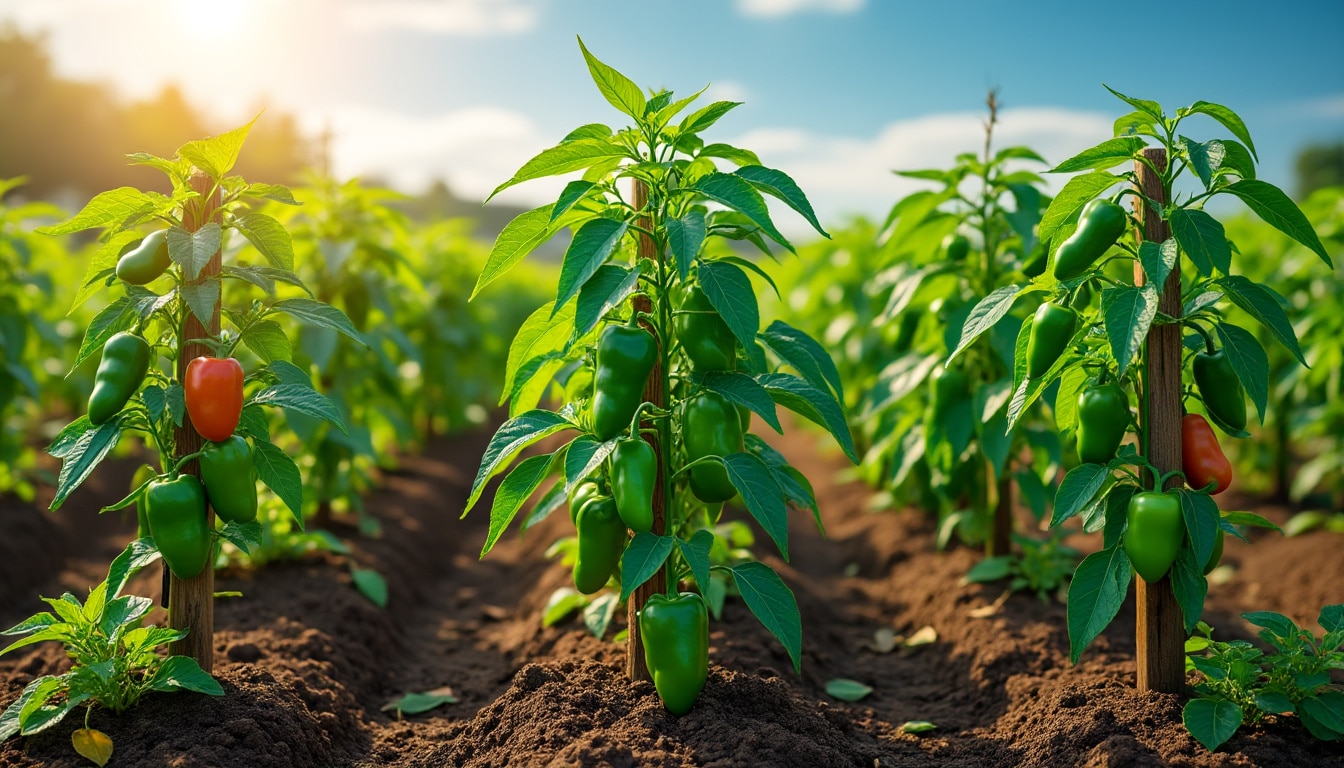 découvrez notre guide complet sur le semis des poivrons ! apprenez les meilleures méthodes, consultez le calendrier idéal et explorez les variétés les plus savoureuses à cultiver pour réussir votre jardin potager.