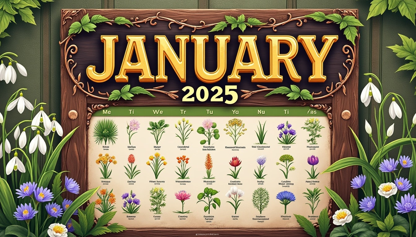 découvrez notre guide de jardinage lunaire pour janvier 2025 et apprenez à cultiver vos plantes en harmonie avec les phases de la lune. maximisez vos récoltes et obtenez des astuces pour un jardin florissant tout au long de l'année.