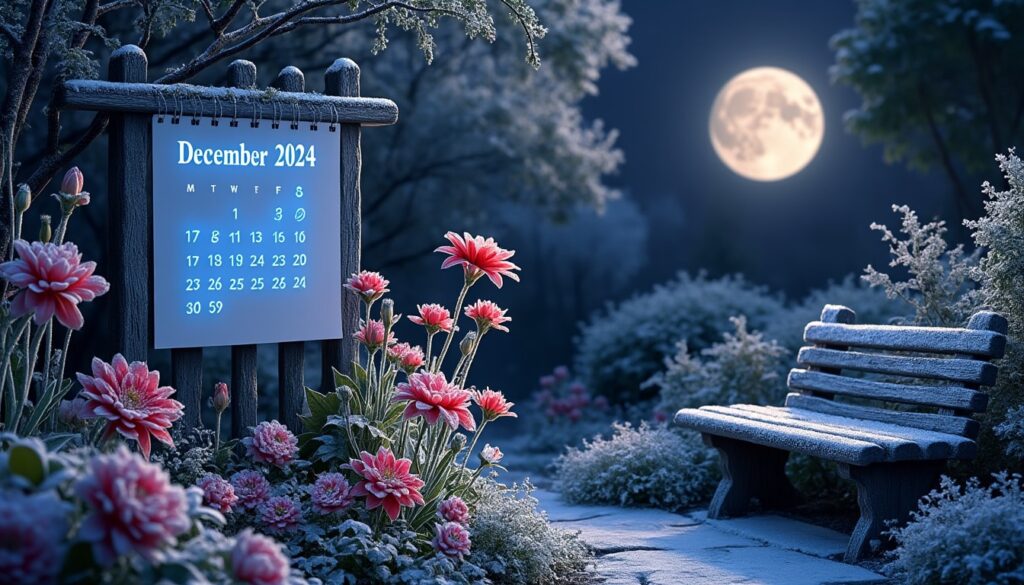 découvrez les dates clés de la pleine lune en décembre 2024 pour optimiser vos activités de jardinage. ne manquez pas ces 3 moments incontournables qui séduiront tous les passionnés !