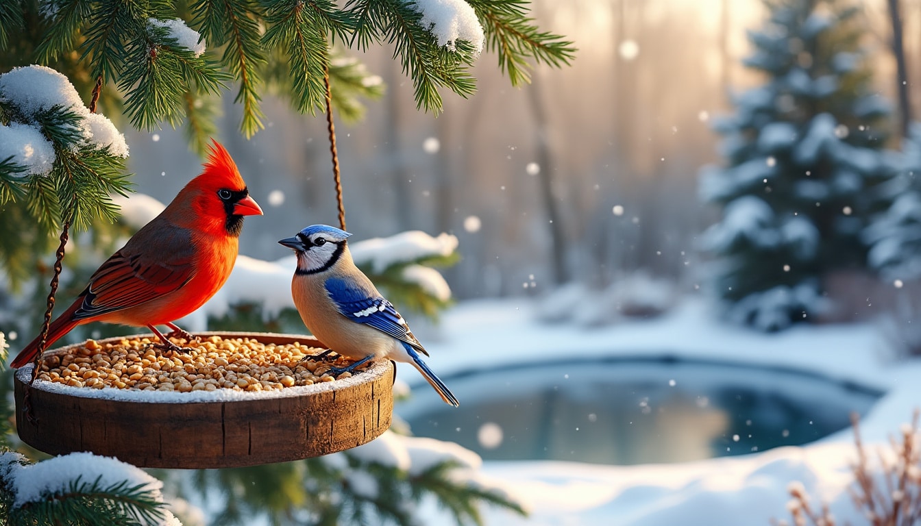 découvrez des astuces de jardinage pour aider les oiseaux à survivre pendant l'hiver. apprenez comment leur offrir une alimentation adéquate et nourrissante, tout en créant un environnement accueillant dans votre jardin.