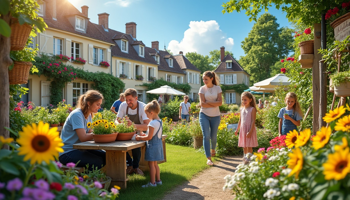 participez à la fête de la nature à chemillé-en-anjou et plongez dans un univers de découvertes inspirantes pour votre jardin. explorez des ateliers, des démonstrations et des conseils d'experts pour embellir votre espace extérieur tout en célébrant la biodiversité.
