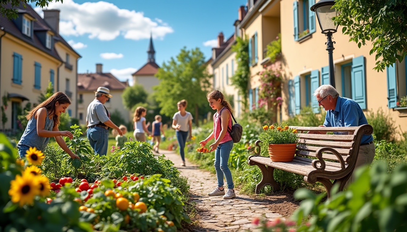 découvrez le jardin collectif de rome-saint-charles à vitry-le-françois, un espace de partage et de biodiversité où les habitants se réunissent pour cultiver et profiter de la nature. participez à cette initiative écologique et créative qui favorise les rencontres et la convivialité au sein de la communauté.