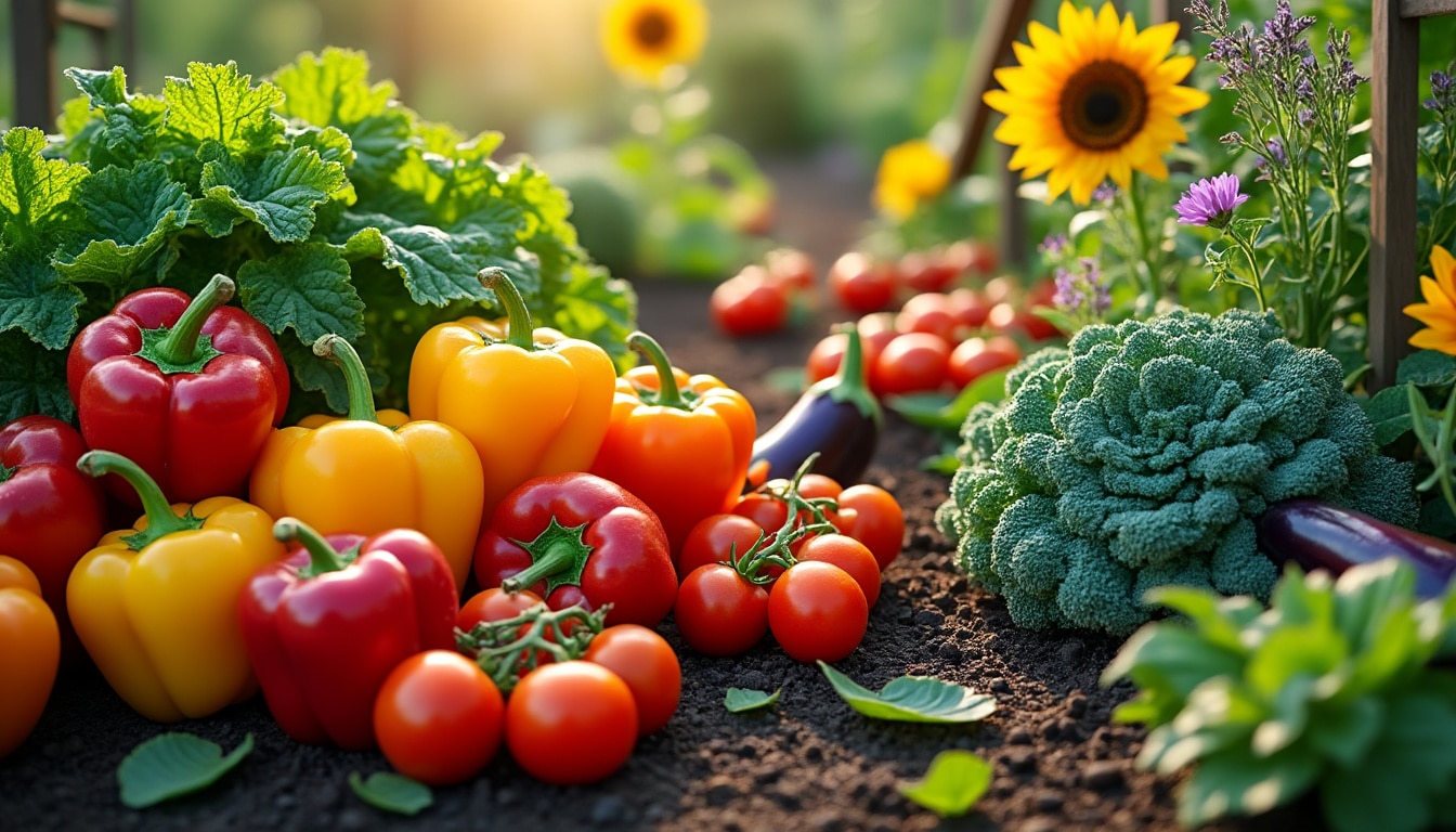 découvrez des légumes éblouissants qui transformeront votre potager en un véritable jardin d'éden ! apprenez à cultiver des variétés colorées et savoureuses qui raviront vos papilles et embelliront vos plats.