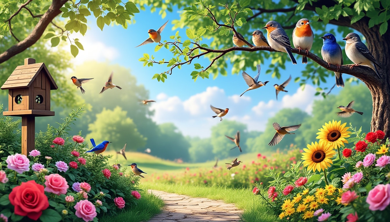 découvrez notre guide complet pour observer et identifier les oiseaux du jardin. apprenez à reconnaître les différentes espèces, leurs habitudes et comment attirer ces magnifiques créatures dans votre espace extérieur. une invitation à la nature à votre porte !