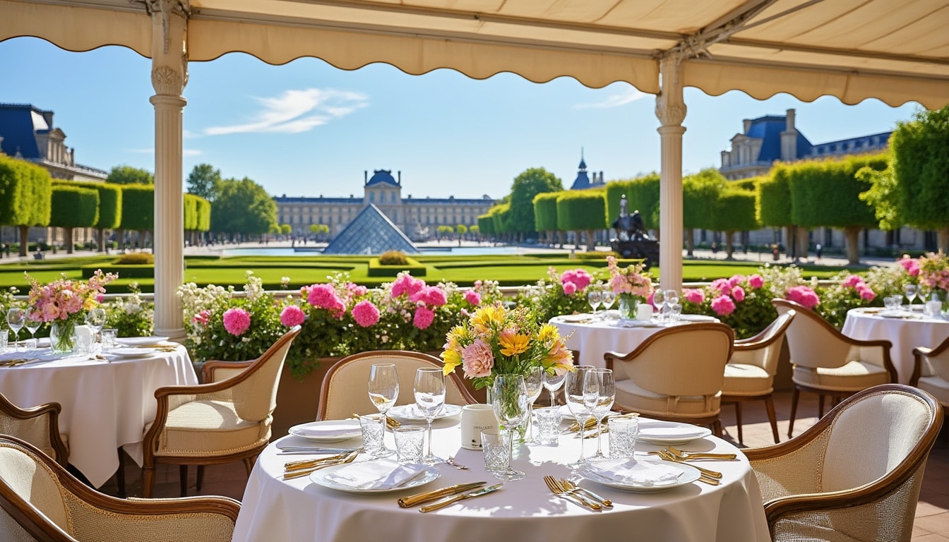 découvrez 'chez suzy', la nouvelle expérience culinaire de l'hôtel regina louvre, offrant des plats raffinés dans un cadre exceptionnel avec vue sur le jardin des tuileries. une invitation à savourer la gastronomie française au cœur de paris.