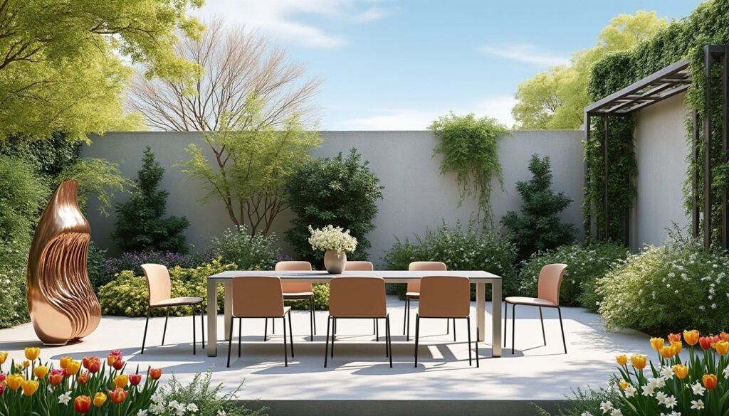 découvrez la collection réveil du métal de made in design : des salons de jardin chic et intemporels pour un printemps stylé. transformez votre extérieur en un espace élégant et accueillant avec nos meubles de jardin conçus pour allier beauté et durabilité.