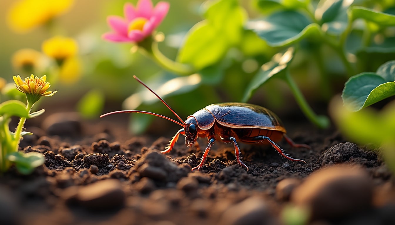 découvrez tout ce que vous devez savoir sur le cafard de jardin, ses caractéristiques uniques et son habitat. apprenez à identifier cet insecte fascinant et à comprendre son rôle dans l'écosystème. informez-vous sur ses habitudes et comment il s'intègre dans votre environnement naturel.