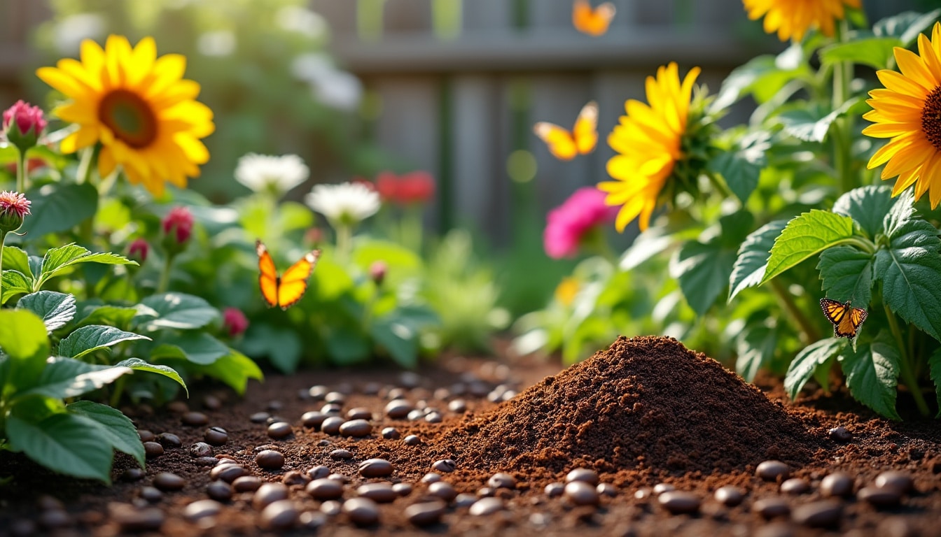 découvrez comment utiliser le marc de café comme un engrais naturel efficace pour votre jardin. apprenez ses bienfaits pour le sol, les plantes et l'environnement tout en réduisant vos déchets. transformez votre jardin en un espace florissant grâce à cette méthode économique et écologique.