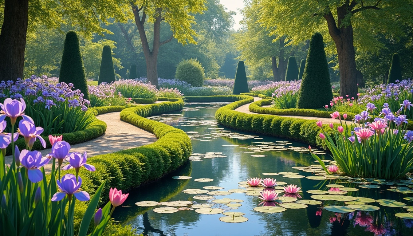 explorez le jardin de giverny, un havre de paix où la beauté naturelle s'épanouit. plongez dans l'univers inspirant de monet, entre fleurs éclatantes et nénuphars sereins, pour une expérience inoubliable de tranquillité.