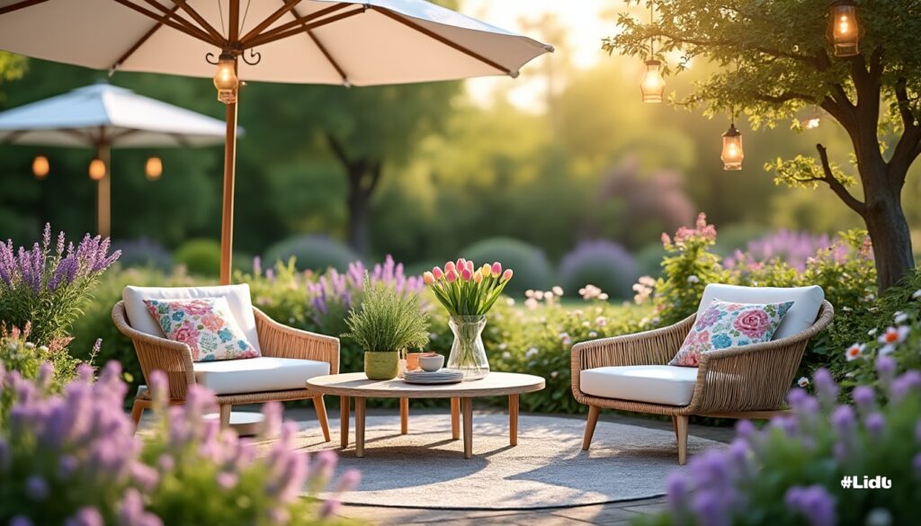 explorez les dernières tendances printanières de lidl, avec un mobilier de jardin élégant, des parasols illuminés et des offres exceptionnelles pour embellir votre extérieur. ne manquez pas cette avant-première remplie de nouveautés !