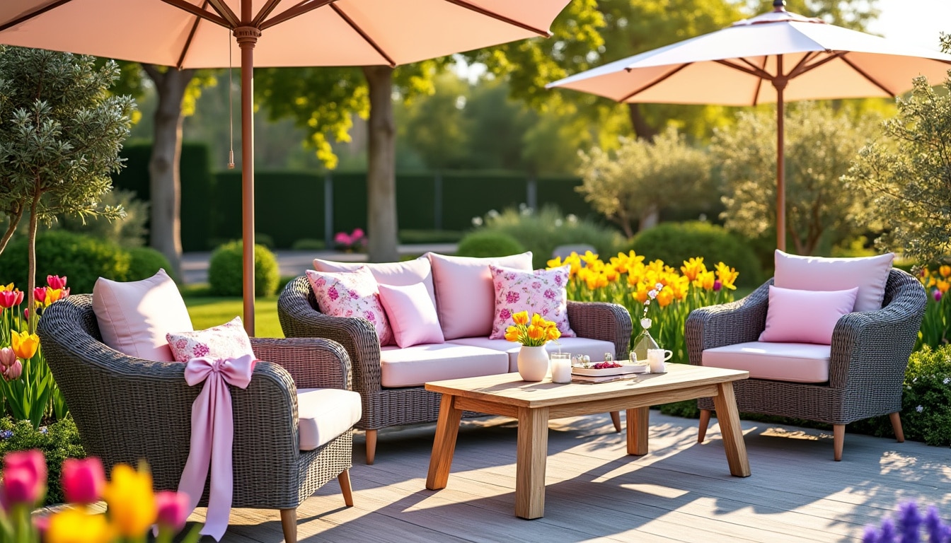 découvrez les toutes dernières nouveautés printanières de lidl ! profitez de notre sélection de mobilier de jardin élégant, de parasols illuminés pour des soirées estivales inoubliables, et d'offres exceptionnelles à ne pas manquer. préparez-vous à accueillir le printemps avec style et confort !