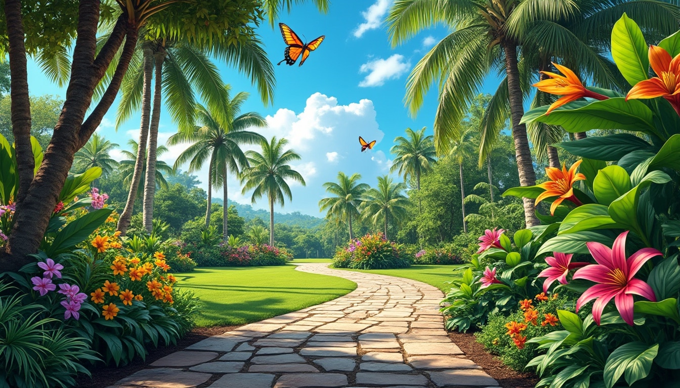 explorez le jardin botanique de deshaies, un véritable havre de biodiversité où la nature s'épanouit. admirez une vaste collection de plantes tropicales, profitez de sentiers enchanteurs et plongez dans un écrin de verdure qui éveillera vos sens.