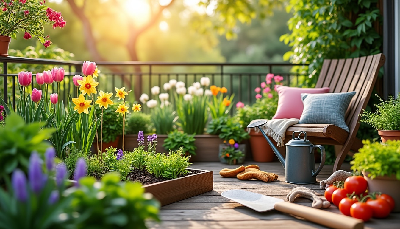 découvrez nos 10 gestes essentiels pour bien démarrer votre jardin et votre balcon au printemps. transformez votre espace extérieur en un havre de verdure et de fraîcheur avec nos conseils pratiques et astuces.