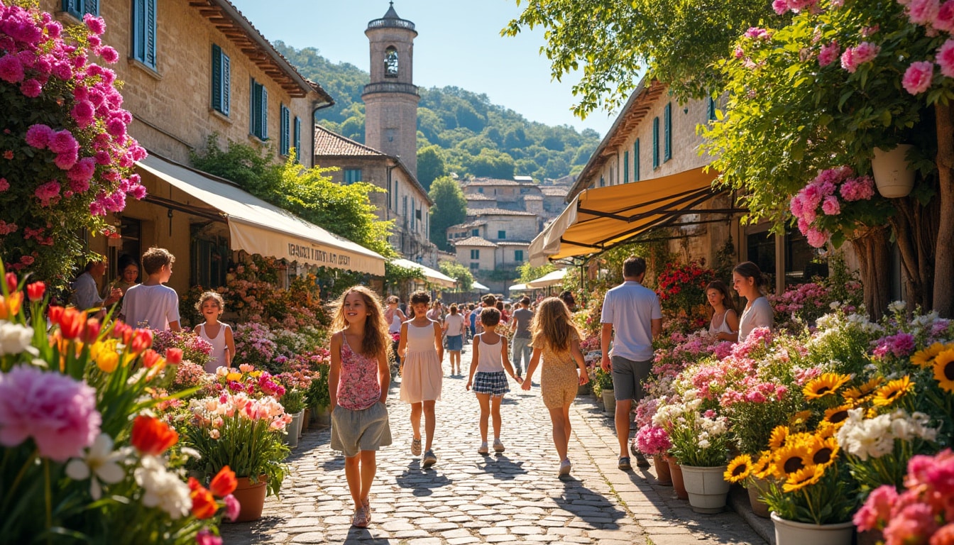 venez célébrer la beauté de la nature à la fête des fleurs et embellissement de jardin au marché de rodemack ! explorez une vaste sélection de plantes, fleurs et décorations pour transformer votre jardin en un véritable havre de paix. ne manquez pas cette occasion unique de rencontrer des passionnés et d'échanger des conseils sur le jardinage.
