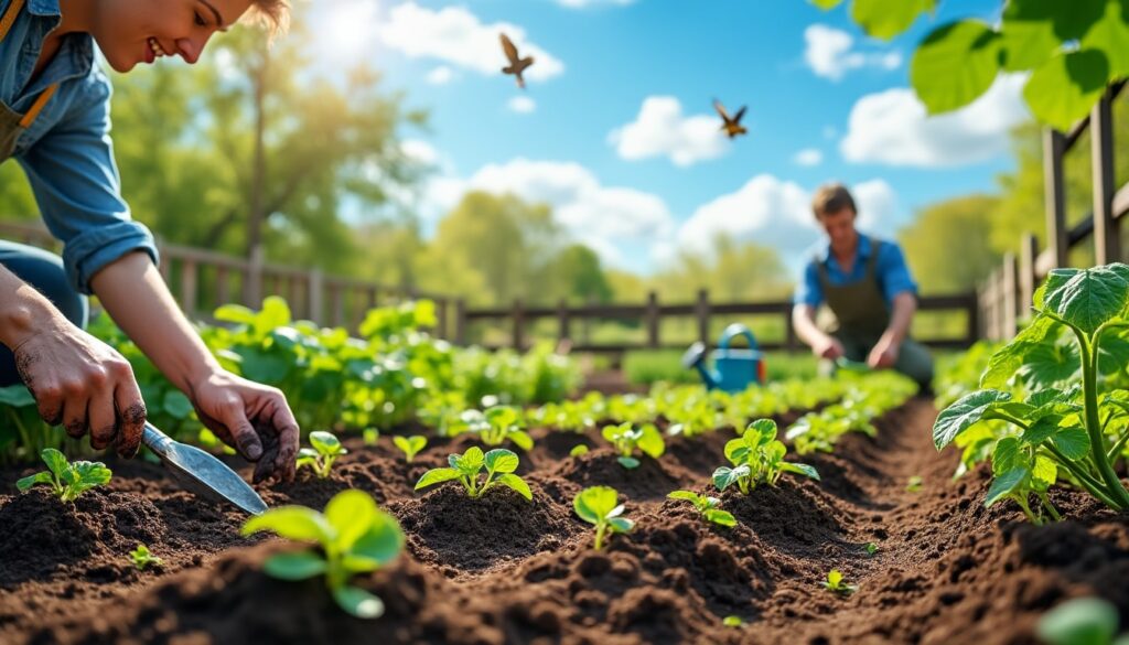 découvrez les activités essentielles de jardinage à effectuer en mars pour optimiser la culture de vos patates et concombres. ce guide pratique vous accompagne pas à pas pour préparer votre jardin et garantir une récolte abondante tout en profitant des conseils d'experts.
