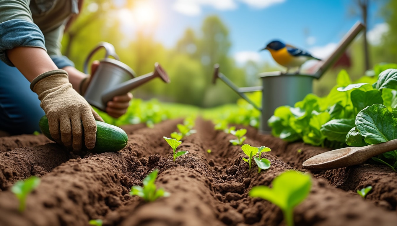découvrez les activités incontournables de jardinage en mars pour optimiser la culture de vos patates et concombres. ce guide pratique vous offre des conseils clés pour préparer votre jardin et garantir une récolte abondante. ne manquez pas de transformer votre espace extérieur en un véritable potager florissant!