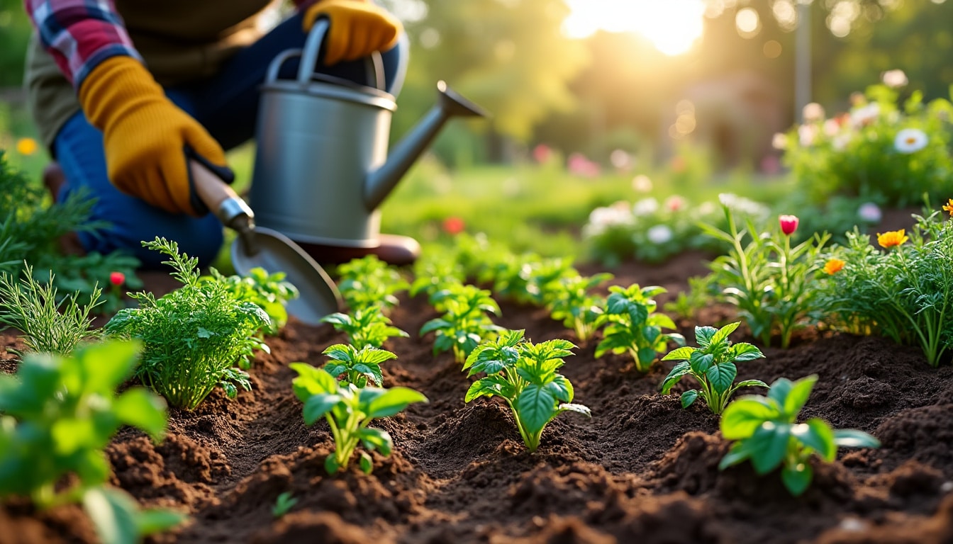 découvrez notre guide complet de jardinage pour mars 2024 ! apprenez les meilleures techniques de semis et de plantations, ainsi que des astuces pratiques pour réussir votre potager et garantir une récolte florissante cette saison.