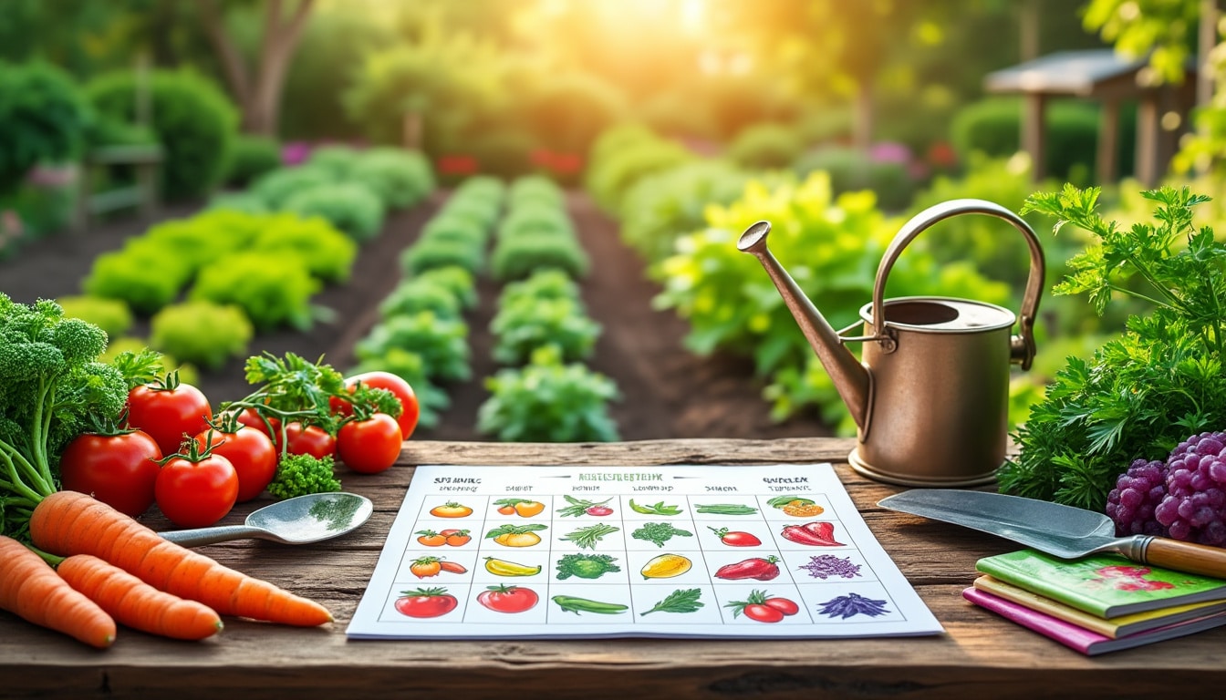découvrez notre guide pratique pour élaborer un calendrier de semis efficace pour votre jardin potager. apprenez à choisir les bonnes dates, associer les cultures et optimiser votre récolte grâce à des conseils adaptés aux saisons. transformez votre jardin en un espace florissant et productif!