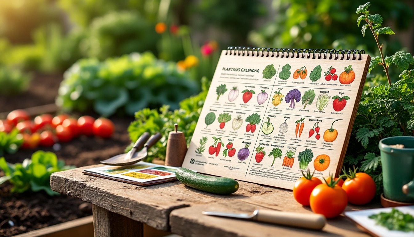 découvrez notre guide pratique pour élaborer un calendrier de semis efficace qui optimisera votre jardin potager. apprenez à planifier vos semis selon les saisons et les variétés de légumes pour garantir une récolte abondante et variée tout au long de l'année.