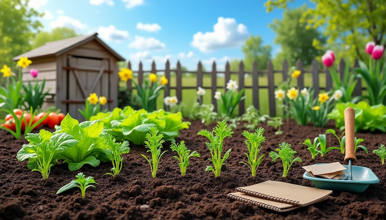 découvrez notre guide essentiel pour débutants sur le lancement de votre jardin potager au printemps. apprenez les étapes clés, les meilleures pratiques et les astuces pour cultiver des légumes frais et savoureux chez vous. transformez votre espace extérieur en un véritable coin de nature et profitez des bienfaits d'un jardinage réussi !