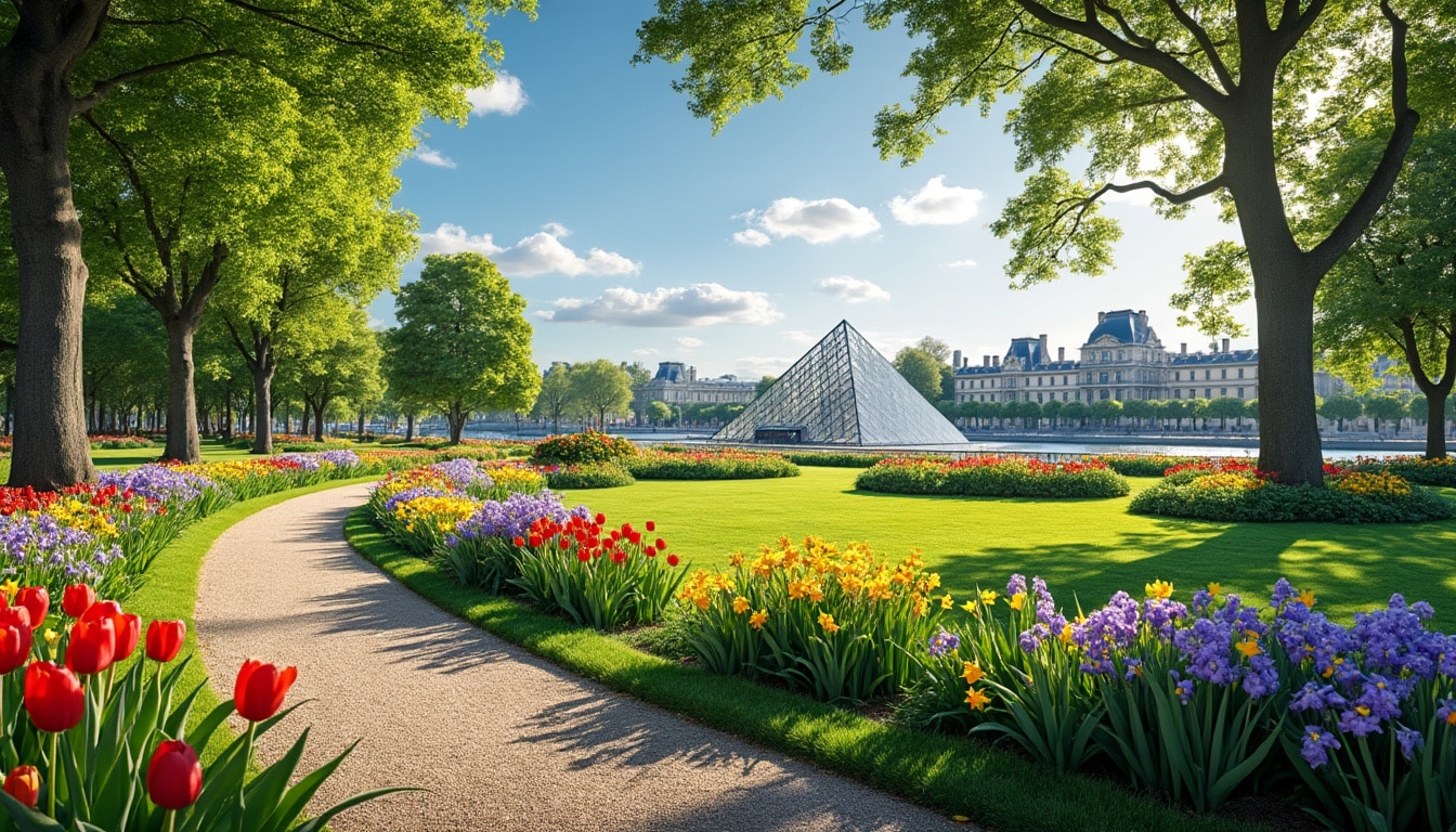 découvrez le jardin du louvre, un véritable trésor de verdure niché au cœur de paris. profitez de ses paysages enchanteurs, de ses sculptures historiques et de ses espaces de repos, parfaits pour une pause paisible entre deux visites culturelles.