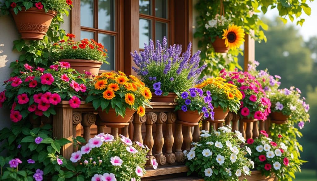 découvrez les cascades de fleurs idéales pour apporter couleurs et parfums à votre balcon. dans cet article, explorez dix variétés incontournables à cultiver pour un espace extérieur enchanteur.