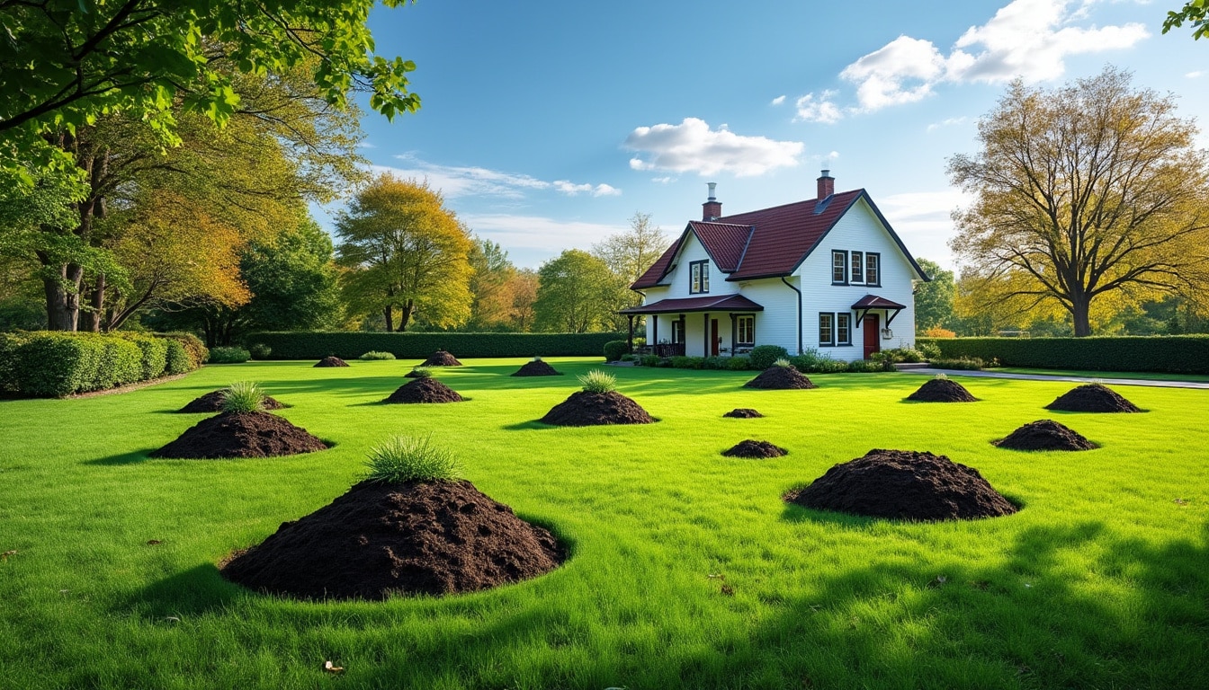 découvrez les turricules, ces étranges monticules de terre qui envahissent votre pelouse. apprenez l'origine de ces formations et comment elles peuvent affecter votre jardin. ne laissez pas ces mystérieux ennemis nuire à l'esthétique de votre espace vert !