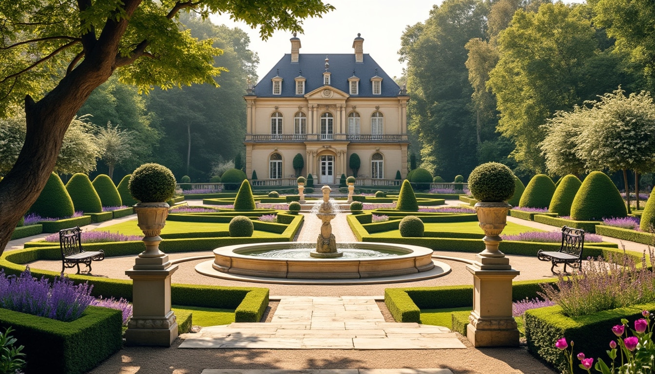 découvrez l'histoire fascinante du jardin à la française, symbole d'élégance et de strictes règles esthétiques, ainsi que ses caractéristiques distinctives qui reflètent l'harmonie entre la nature et l'art. plongez dans l'univers des parterres géométriques, des allées soigneusement tracées et des fontaines majestueuses qui définissent ce style intemporel.