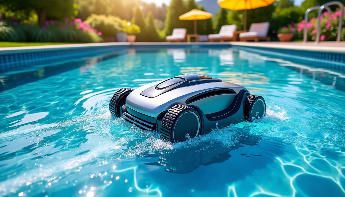 préparez votre piscine pour l'été avec notre robot de nettoyage performant en promotion. profitez d'une eau cristalline et d'un entretien facile pour des moments de détente inoubliables. ne manquez pas cette offre exceptionnelle!