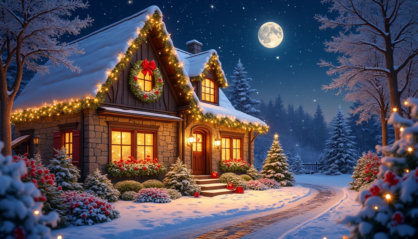 découvrez la magie des fêtes avec les illuminations féériques de noël chez mauricette à fruncé. laissez-vous émerveiller par un jardin et une maison scintillants qui vous plongeront dans l'esprit des fêtes. une expérience inoubliable pour petits et grands!