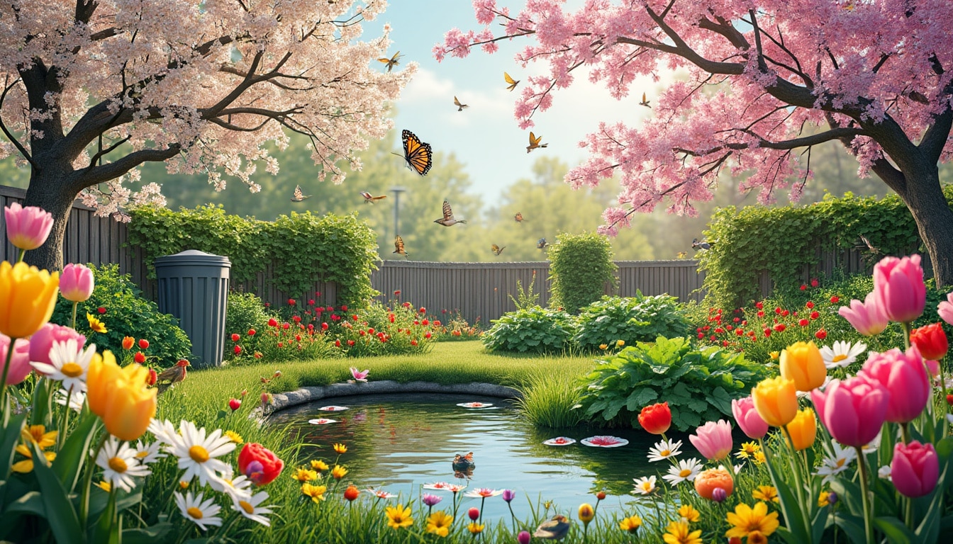 découvrez comment célébrer le printemps tout en préservant la biodiversité dans votre jardin grâce à nos 8 astuces pratiques. apprenez à attirer les pollinisateurs, à choisir les bonnes plantations et à créer un habitat favorable pour la faune. transformez votre espace extérieur en un havre de vie et de couleurs !