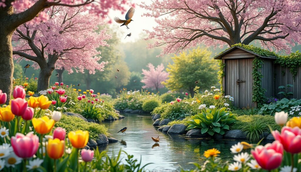 découvrez comment célébrer le printemps tout en préservant la biodiversité dans votre jardin ! avec ces 8 astuces simples et efficaces, apprenez à créer un écosystème florissant qui attire la faune et enrichit votre espace extérieur. transformez votre jardin en un havre de paix pour la nature.