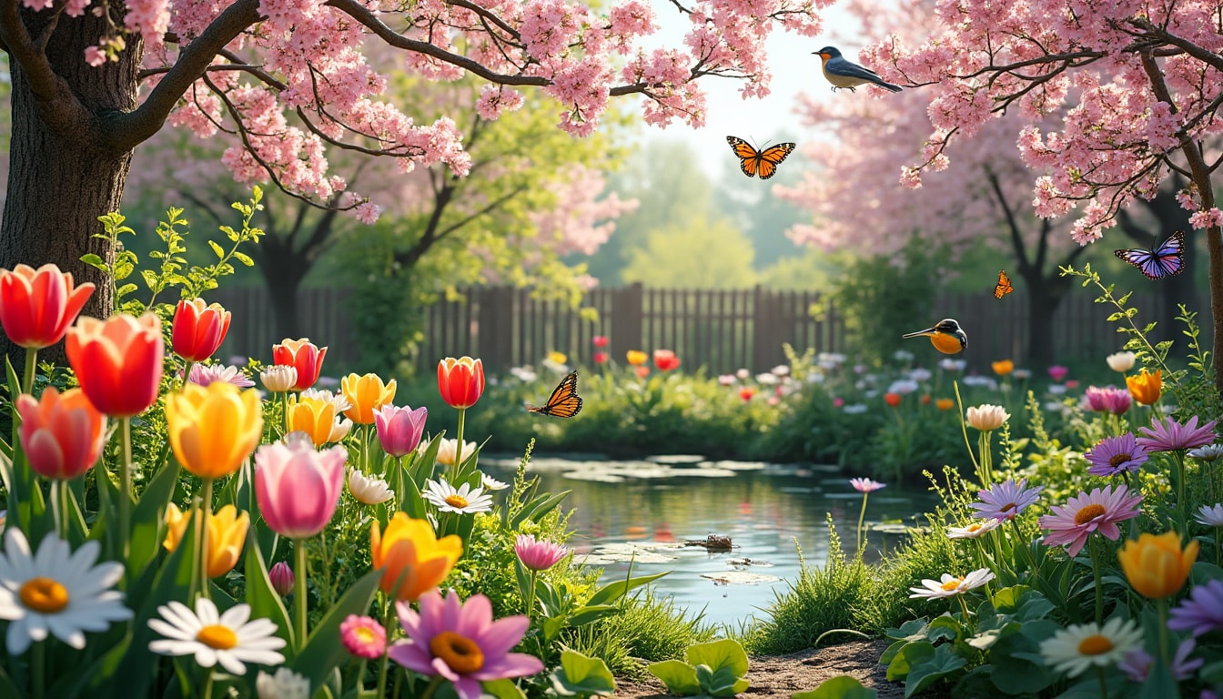 découvrez nos 8 astuces essentielles pour nourrir la biodiversité dans votre jardin ce printemps. transformez votre espace extérieur en un havre de paix pour les pollinisateurs et la faune locale tout en embellissant votre environnement. profitez d'un jardin florissant et vivant à travers des conseils pratiques et durables.