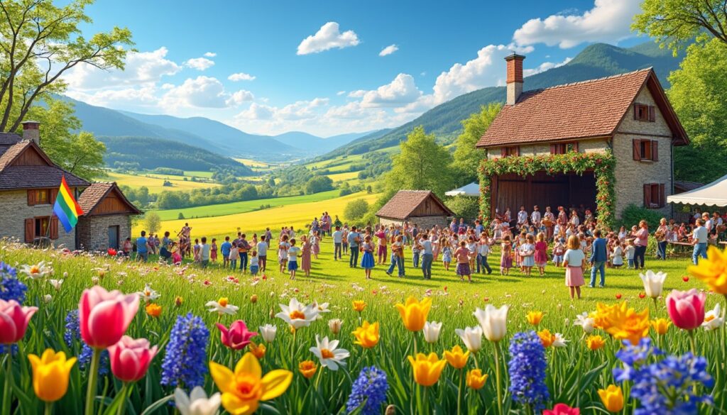 participez à la fête du printemps en comtois du 24 au 28 mars ! découvrez des animations, des ateliers artisanaux et des saveurs locales dans un cadre exceptionnel. ne manquez pas cette célébration festive et conviviale qui réchauffera votre cœur et vos sens.