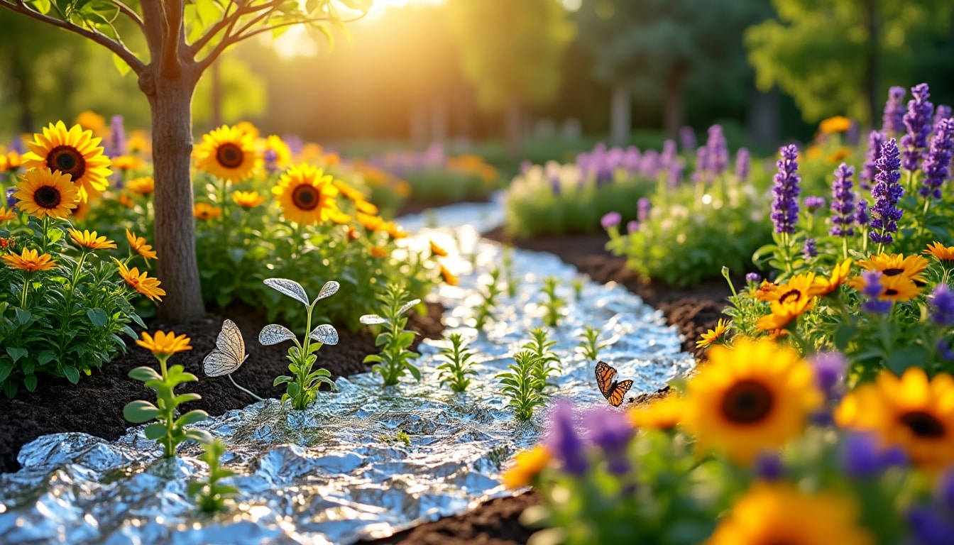 découvrez des astuces surprenantes pour utiliser le papier aluminium dans votre jardin. apprenez comment cet accessoire ménager peut vous aider à protéger vos plantes, repousser les nuisibles et améliorer la croissance des légumes. transformez votre jardin en un espace optimal grâce à ces méthodes ingénieuses et économiques.