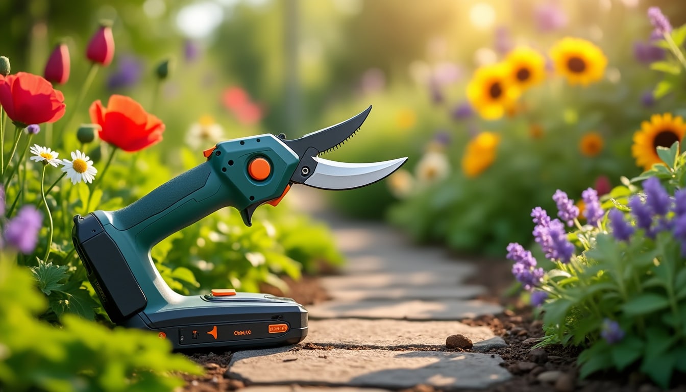 découvrez le sécateur électrique sans fil qui révolutionne le jardinage ! conçu pour séduire les passionnés, cet outil pratique et performant est actuellement en promotion. ne manquez pas l'occasion d'améliorer vos sessions de jardinage avec une efficacité sans pareil.