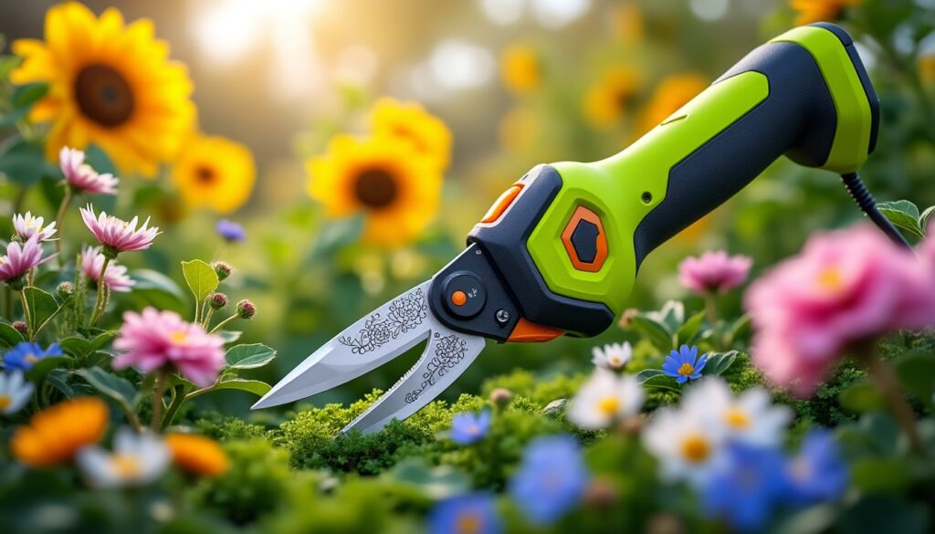 découvrez notre sécateur électrique sans fil, l'outil idéal pour tous les passionnés de jardinage ! profitez de notre promotion exclusive et transformez vos tâches de taille en une expérience agréable et sans effort.