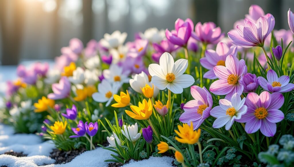 découvrez les meilleures plantes pour composer une bordure florale éblouissante à la fin de l'hiver. transformez votre jardin en un véritable tableau vivant avec des fleurs éclatantes qui annoncent le printemps.