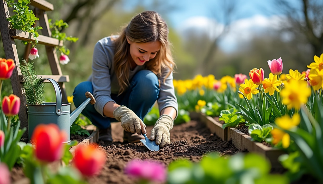 découvrez les meilleures pratiques de jardinage en avril avec notre guide complet : quelles plantes semer et quelles tâches essentielles réaliser pour un jardin florissant. transformez votre espace extérieur en un véritable havre de paix ce printemps !