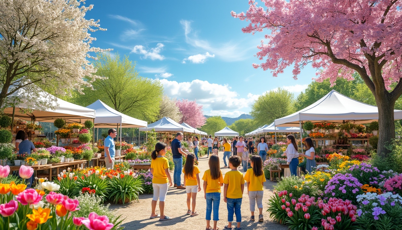 explorez la magique foire aux fleurs, plantes et ornements de jardin à sommières, le 6 avril 2025. découvrez une variété de fleurs éclatantes et de plantes uniques pour embellir votre jardin. ne manquez pas cet événement incontournable pour les passionnés de jardinage !