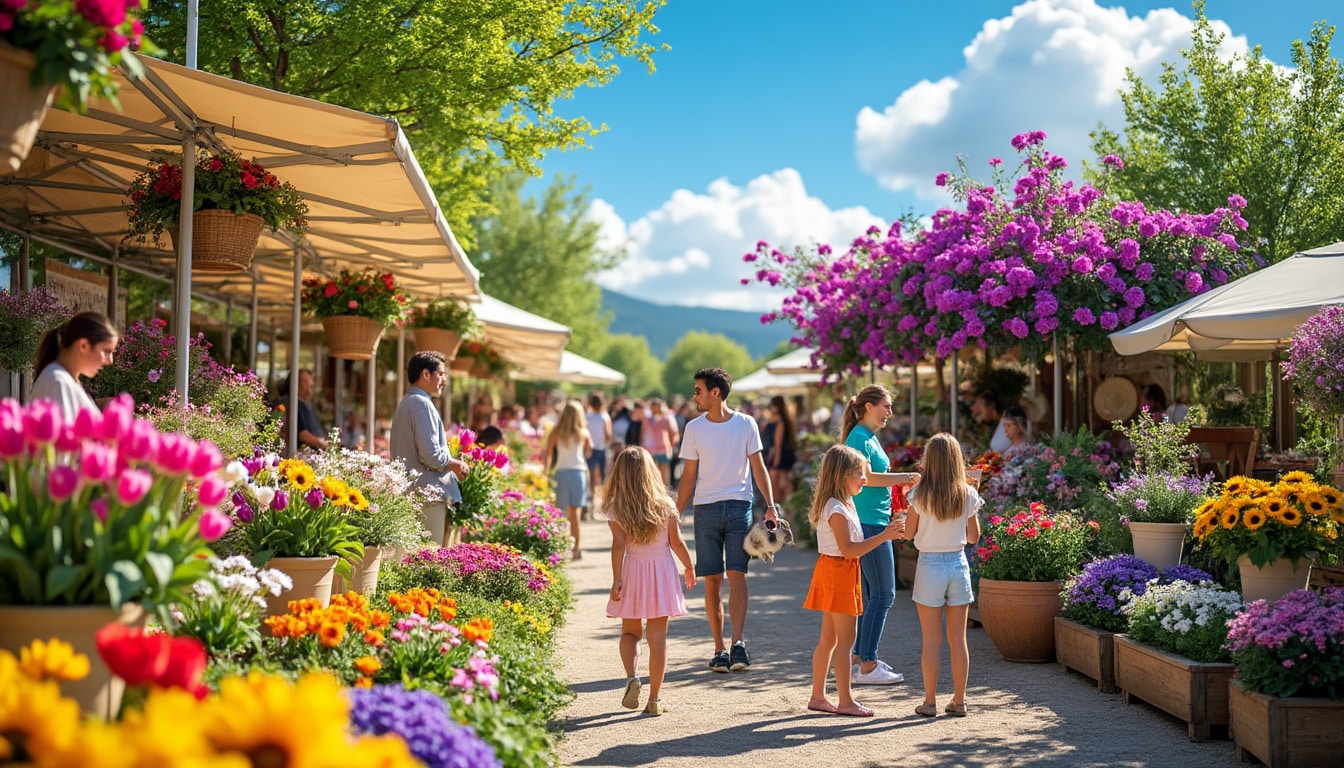 rejoignez-nous le 6 avril 2025 à sommières pour la foire aux fleurs, plantes et ornements de jardin. une journée remplie de découvertes botaniques, d'ateliers, et d'idées pour embellir votre jardin. ne manquez pas cet événement incontournable pour les passionnés de jardinage !