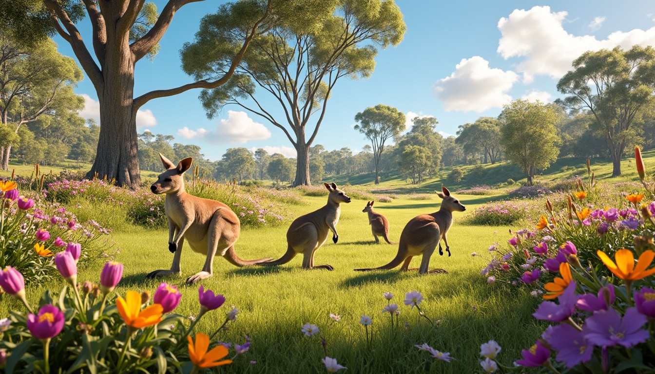 découvrez le jardin des kangourous, un écosystème unique où la biodiversité s'épanouit. explorez ce lieu fascinant, riche en faune et flore, et vivez une expérience immersive au cœur de la nature.