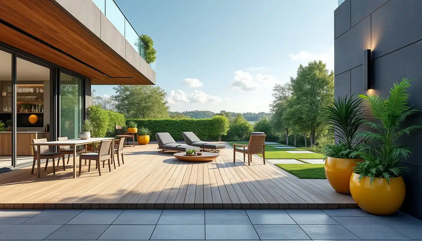 explorez les 7 matériaux modernes qui transformeront votre terrasse en un espace élégant et accueillant. idées innovantes et conseils pratiques pour donner vie à vos projets d'aménagement extérieur.