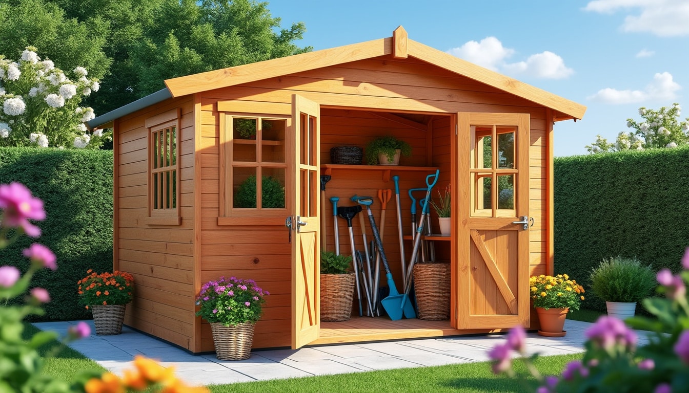 découvrez notre abri de jardin à moins de 200 euros, une solution pratique pour libérer de l'espace dans votre garage tout en protégeant vos outils et équipements. idéal pour optimiser votre espace extérieur !